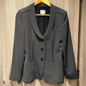 Armani Collezioni grey suit jacket